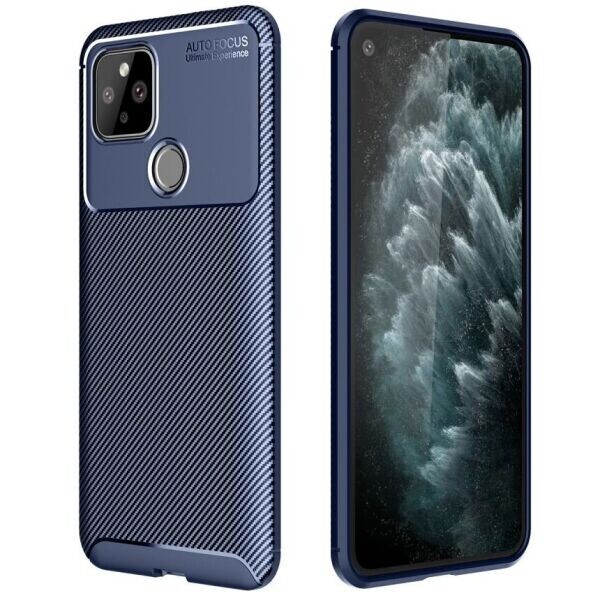 

Защитный чехол Deexe Fusion для Google Pixel 5 - Blue