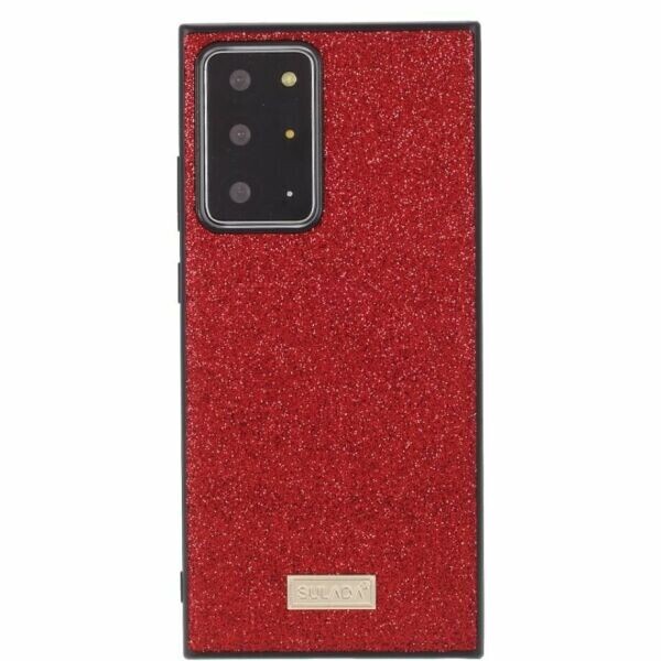

Защитный чехол SULADA Glitter Leather для Samsung Galaxy Note 20 Ultra (N985) - Red