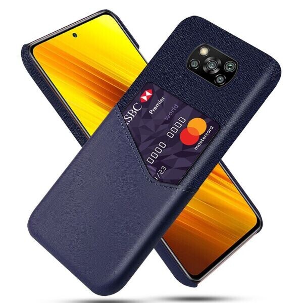 

Защитный чехол KSQ Business Pocket для Xiaomi Poco X3 - Blue