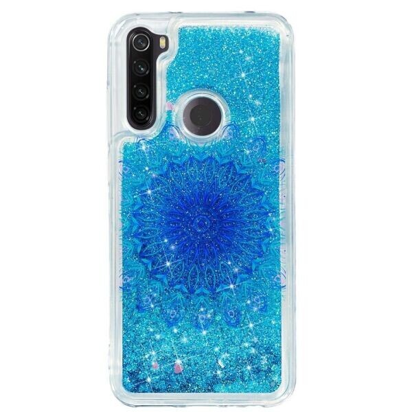 

Силиконовый (TPU) чехол Deexe Fashion Glitter для Xiaomi Redmi Note 8T - Unique Flower
