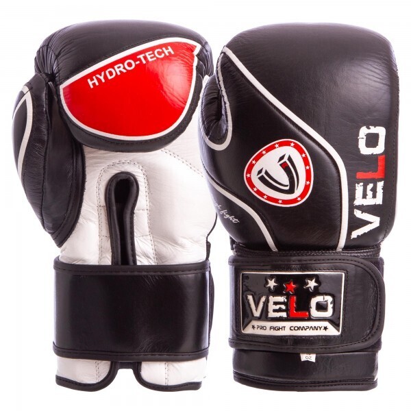 

Перчатки VELO VL-8188 Черный-красный 12oz