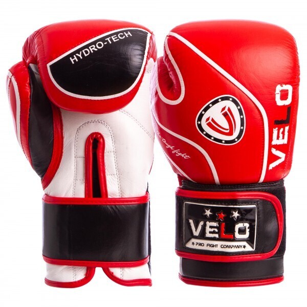 

Перчатки VELO VL-8188 Красный-черный 10oz