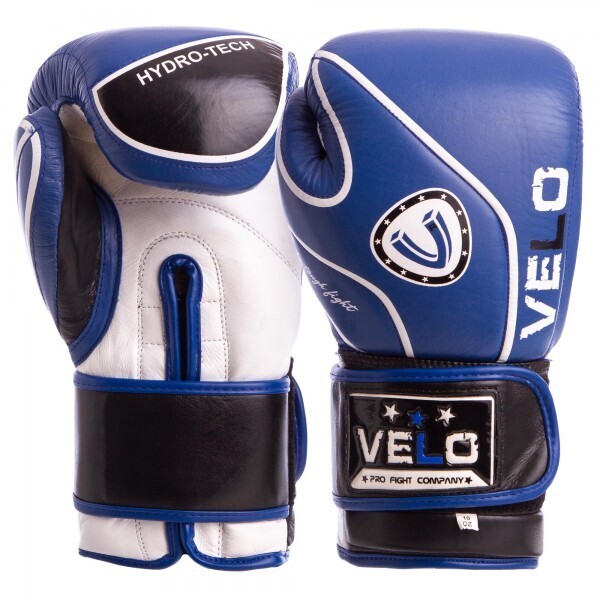 Перчатки VELO VL-8188 Черный-синий 12oz