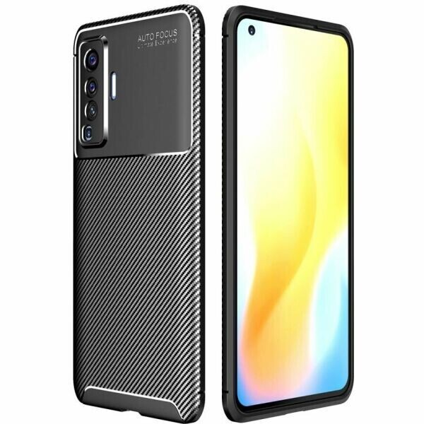 

Защитный чехол Deexe Fusion для VIVO X50 - Black