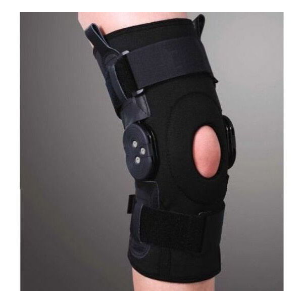 

Бандаж на коленный сустав со специальными шарнирами для регулировки угла сгибания ORTOP ES-797. Размеры в ассортименте