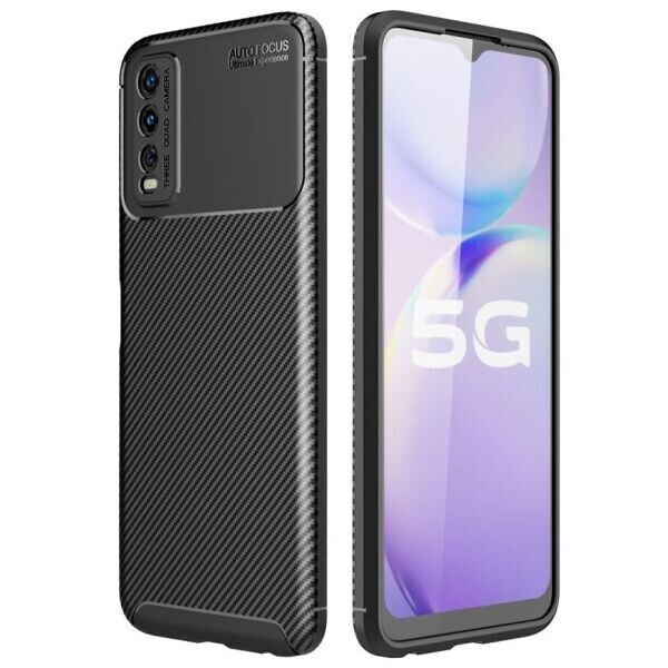 

Защитный чехол Deexe Fusion для VIVO Y20 - Black