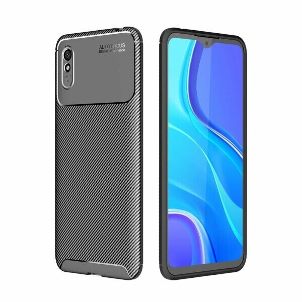 

Защитный чехол Deexe Fusion для Xiaomi Redmi 9A - Black