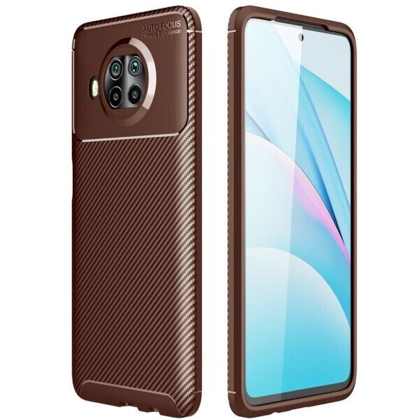 

Защитный чехол Deexe Fusion для Xiaomi Mi 10T Lite - Brown