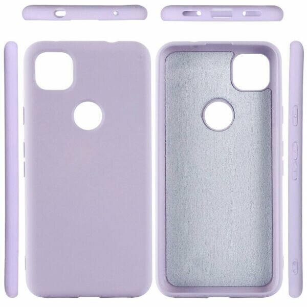 

Защитный чехол Deexe Silicone Case для Google Pixel 4A - Purple