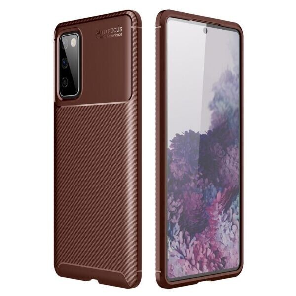 

Защитный чехол Deexe Fusion для Samsung Galaxy S20 FE (G780) - Brown