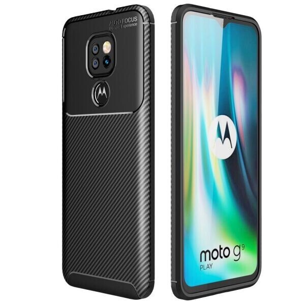 

Защитный чехол Deexe Fusion для Motorola Moto G9 Play - Black