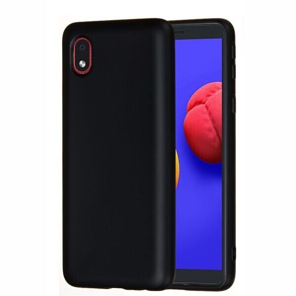 

Защитный чехол Deexe Silicone Case для Samsung Galaxy A01 Core (A013) - Black