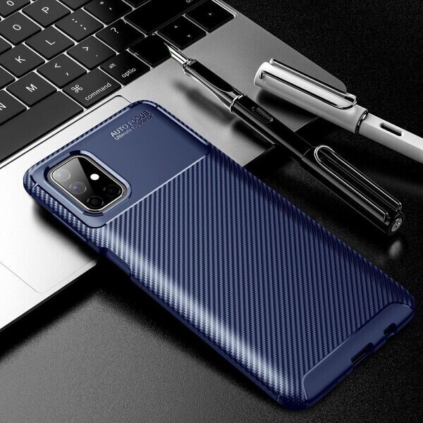 

Защитный чехол Deexe Fusion для Samsung Galaxy M51 (M515) - Blue