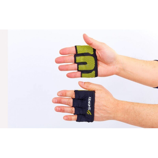 

Накладки атлетические (грипад) для поднятия веса WorkOut FI-8038 Yellow