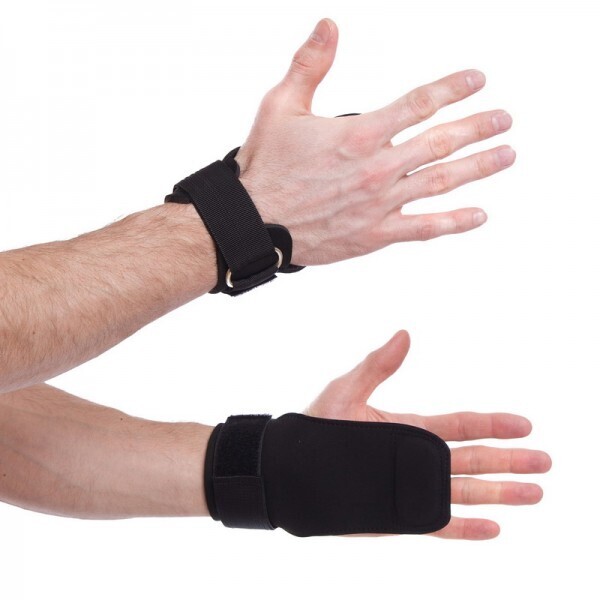 

Накладки Грипад GRIPAD для WorkOut с напульсником TA-501 Black