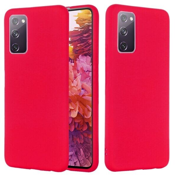 

Защитный чехол Deexe Silicone Case для Samsung Galaxy S20 FE (G780) - Red