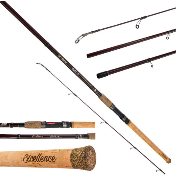 

Матчевое удилище Mikado Excellence Match 4.20м 5-25гр (WAA776-420)