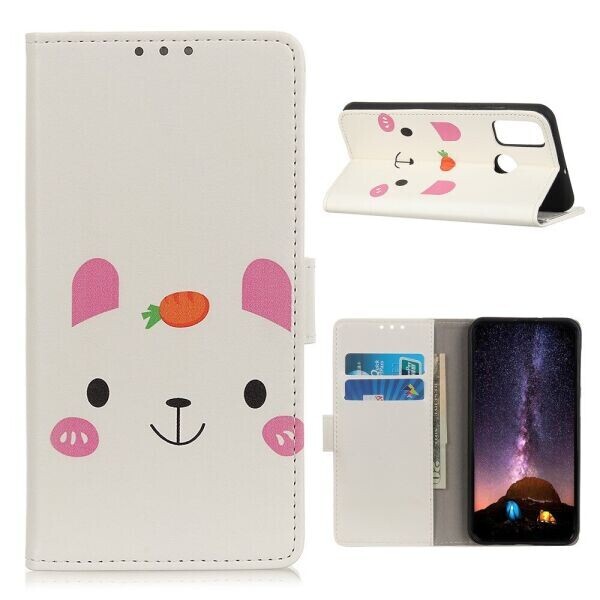 

Чехол Deexe Life Style Wallet для OPPO A53 - Cartoon Pattern