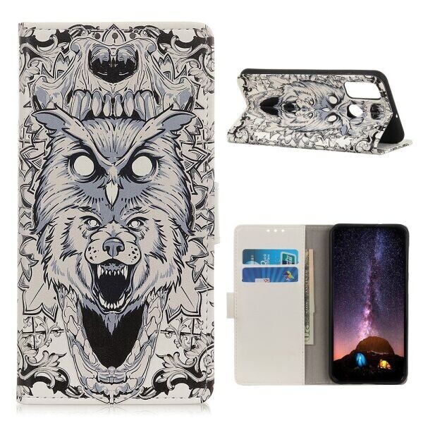 

Чехол Deexe Life Style Wallet для OPPO A53 - Animal Pattern