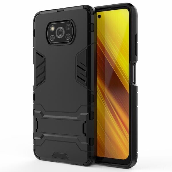 

Защитный чехол UniCase Hybrid для Xiaomi Poco X3 - Black