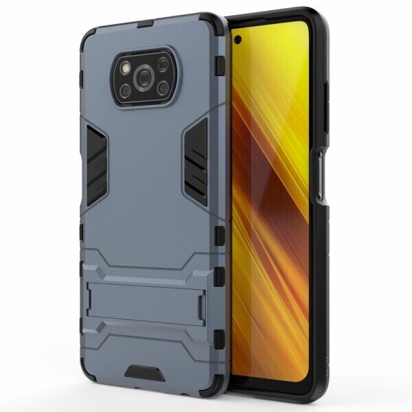 

Защитный чехол UniCase Hybrid для Xiaomi Poco X3 - Blue