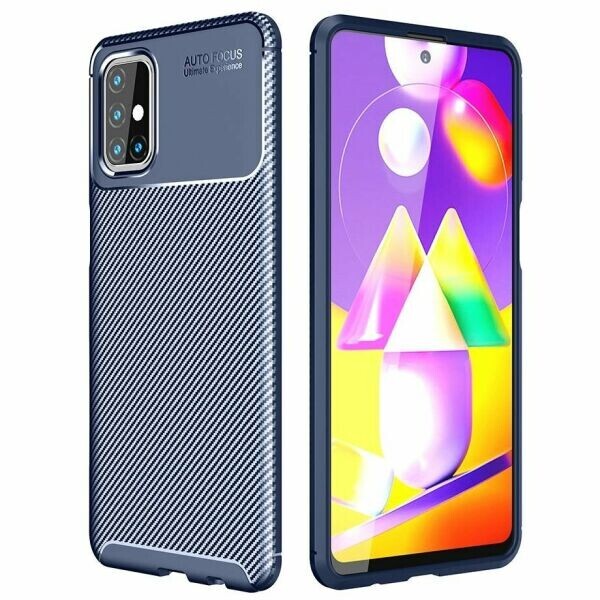 

Защитный чехол Deexe Fusion для Samsung Galaxy M31s (M317) - Blue