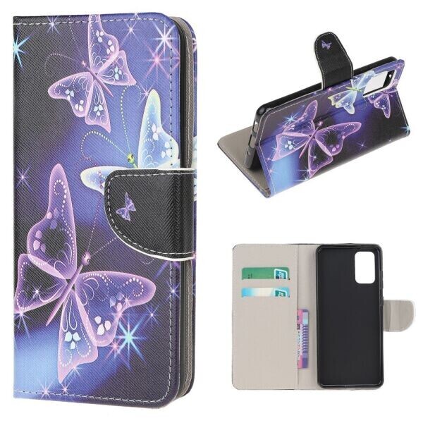 

Чехол-книжка Deexe Color Wallet для Samsung Galaxy S20 FE (G780) - Vivid Butterflies