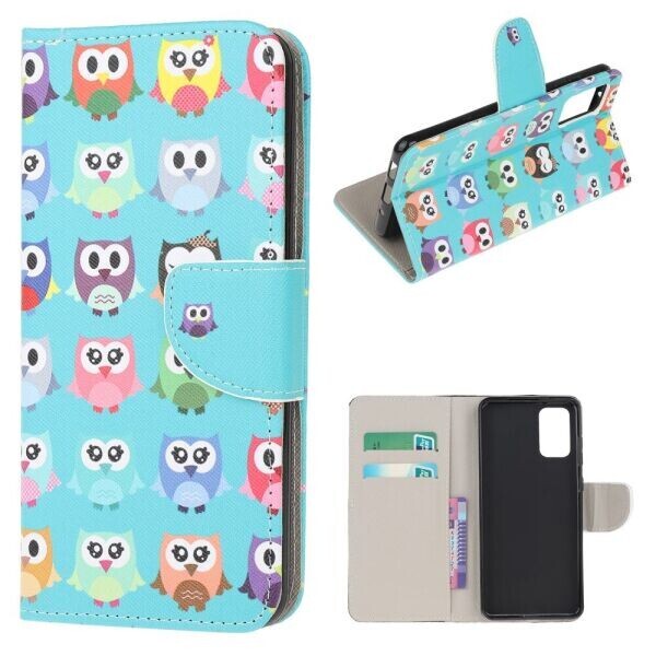 

Чехол-книжка Deexe Color Wallet для Samsung Galaxy S20 FE (G780) - Cute Owls