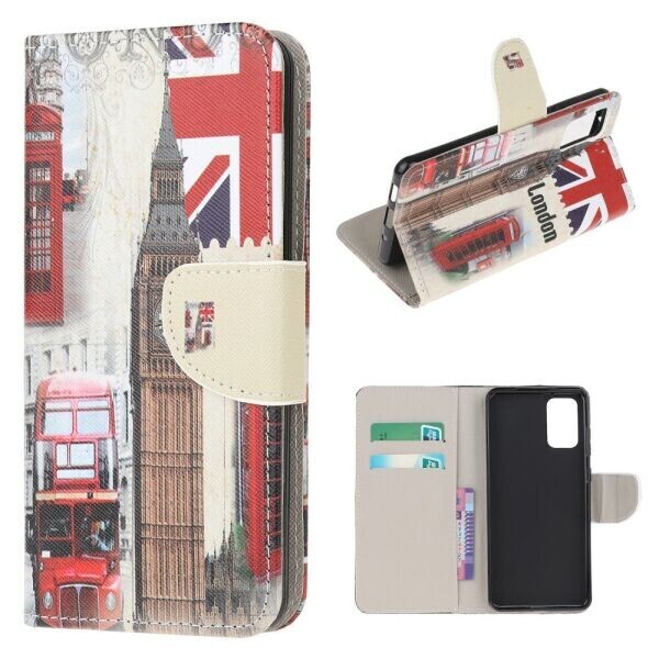 

Чехол-книжка Deexe Color Wallet для Samsung Galaxy S20 FE (G780) - London Elements