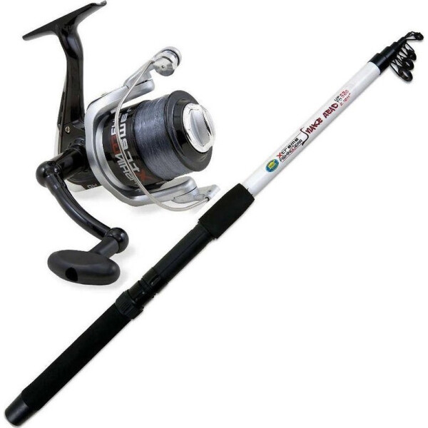 

Набор Lineaeffe Combo Extreme Fishing Snake Head (спиннинг-телескоп 2.40м. до 50гр.+ FD30) (2015382)