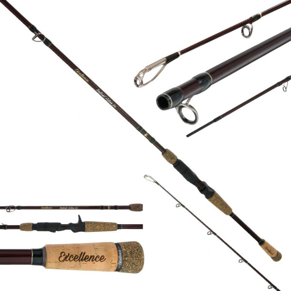 

Кастинговое удилище Mikado Excellence Baitcast Action 2.10м 20-55гр. (WAA764-210)