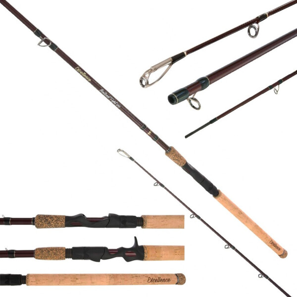 

Кастинговое удилище Mikado Excellence Baitcast Fight 2.40м 50-140гр. (WAA884-240)