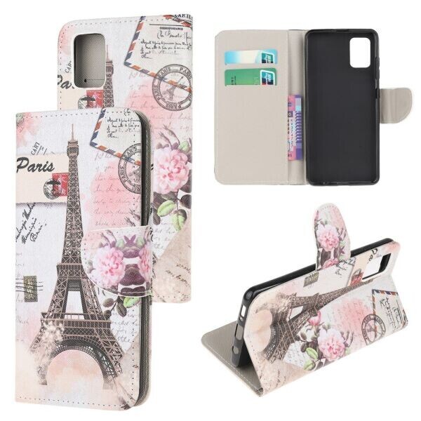 

Чехол-книжка Deexe Color Wallet для Samsung Galaxy M51 (M515) - Eiffel Tower