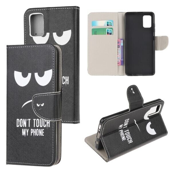 

Чехол-книжка Deexe Color Wallet для Samsung Galaxy M51 (M515) - Do not Touch My Phone