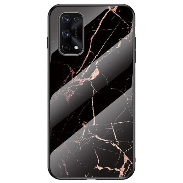 

Защитный чехол Deexe Gradient Pattern для Realme 7 Pro - Black / Gold