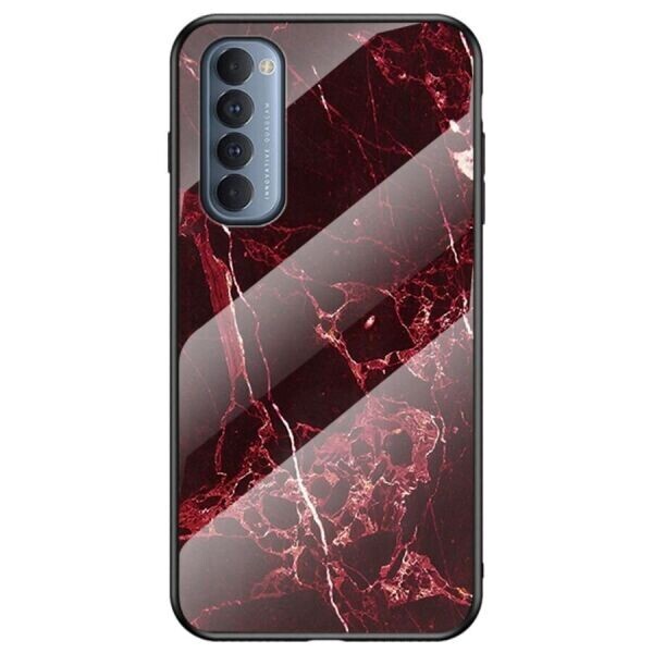 

Защитный чехол Deexe Gradient Pattern для OPPO Reno 4 Pro - Red