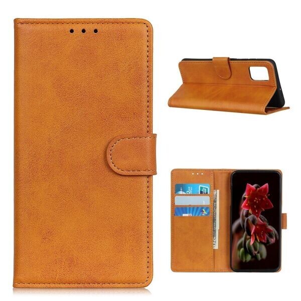 

Чехол-книжка UniCase Vintage Wallet для VIVO Y20 - Brown