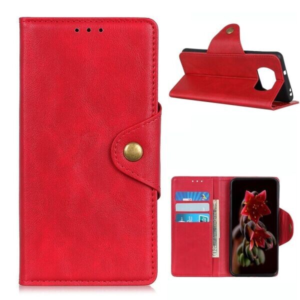 

Чехол UniCase Vintage Wallet для Xiaomi Poco X3 - Red