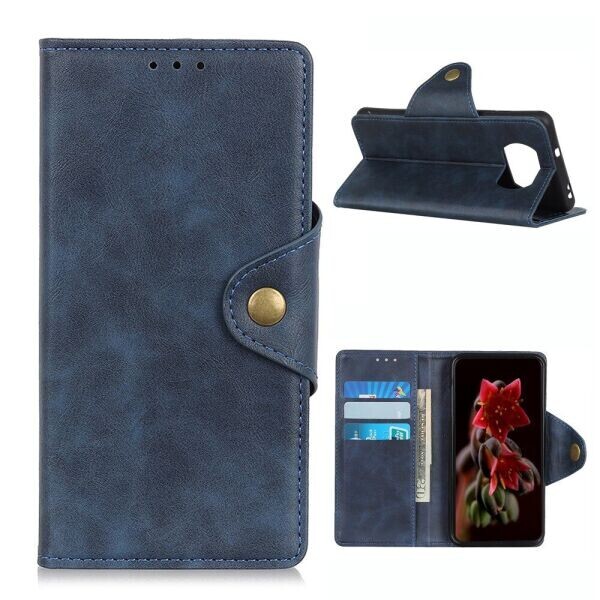 

Чехол UniCase Vintage Wallet для Xiaomi Poco X3 - Blue