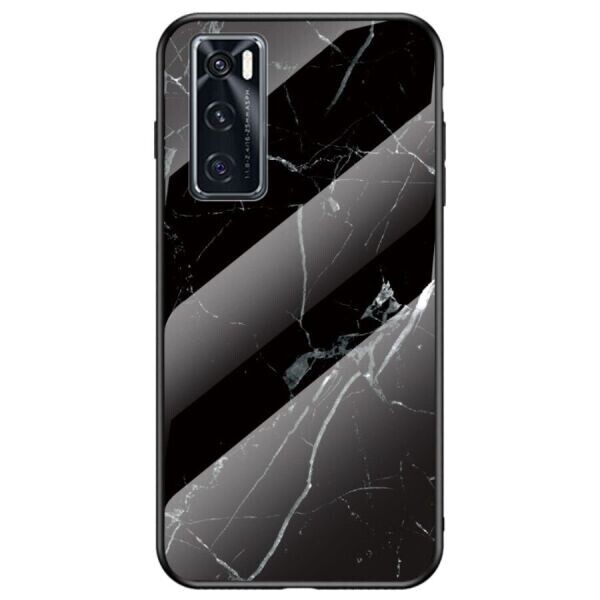 

Защитный чехол Deexe Gradient Pattern для VIVO V20 SE - Black Marble