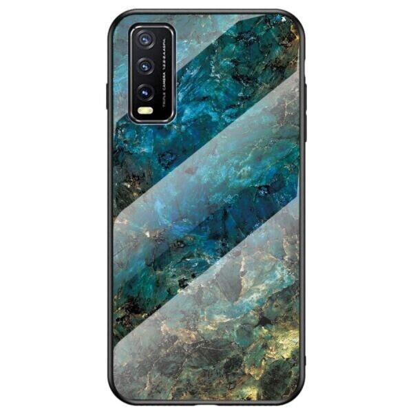 

Защитный чехол Deexe Gradient Pattern для VIVO Y20 - Emerald