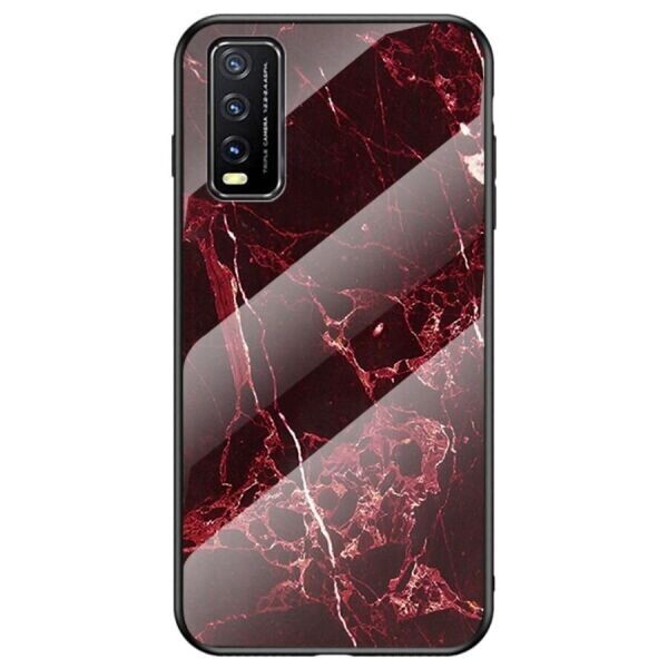 

Защитный чехол Deexe Gradient Pattern для VIVO Y20 - Red