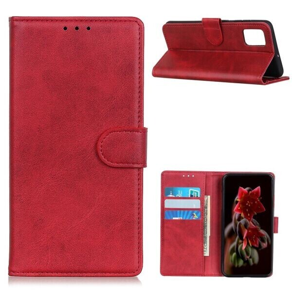 

Чехол UniCase Vintage Wallet для Motorola Moto G9 Plus - Red