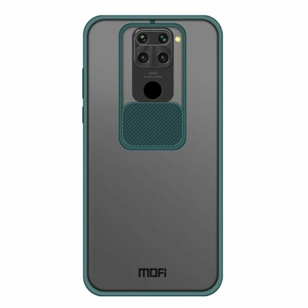 

Защитный чехол MOFI Slide Shield Series для Xiaomi Redmi Note 9 - Green
