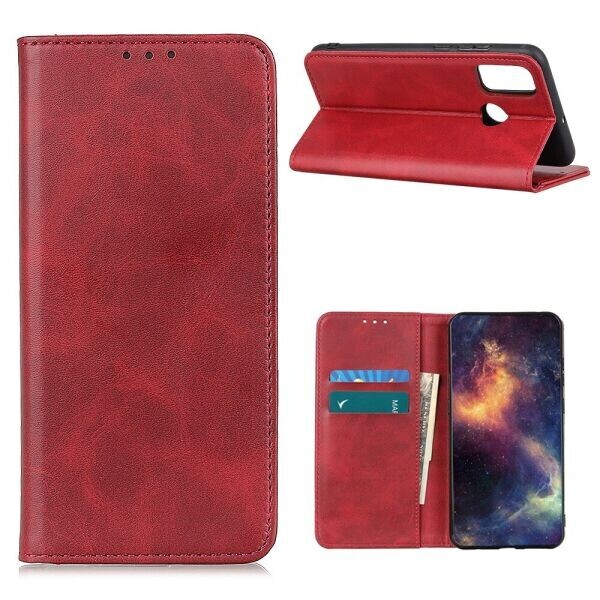 

Чехол-книжка Deexe Wallet Case для OPPO A53 - Red