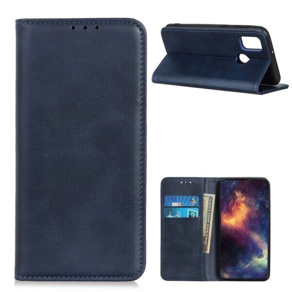 

Чехол-книжка Deexe Wallet Case для OPPO A53 - Blue
