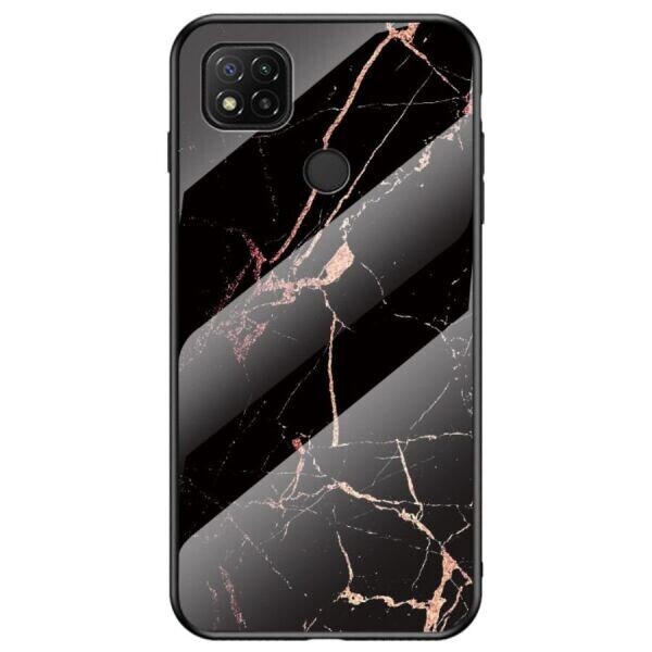 

Защитный чехол Deexe Gradient Pattern для Xiaomi Redmi 9C - Black / Gold
