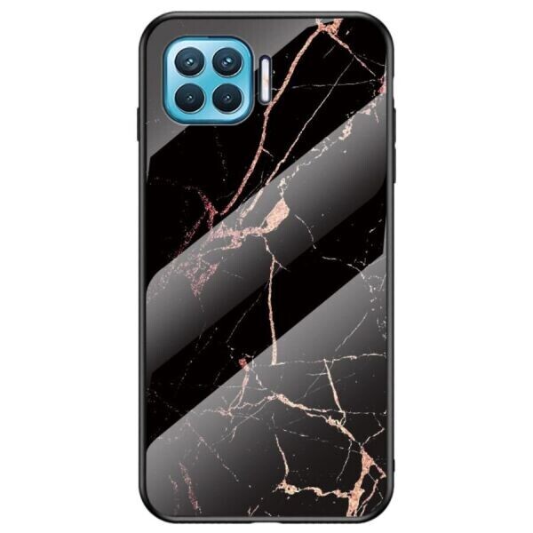 

Защитный чехол Deexe Gradient Pattern для OPPO Reno 4 lite - Black / Gold