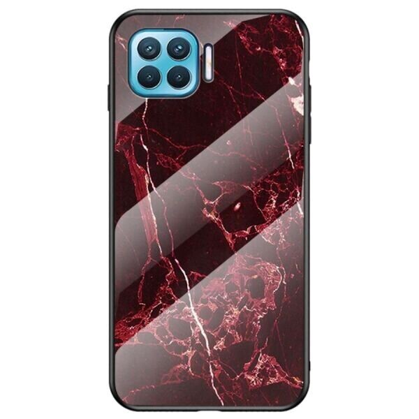 

Защитный чехол Deexe Gradient Pattern для OPPO Reno 4 lite - Red