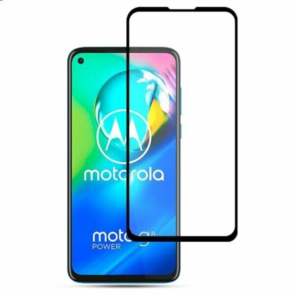 

Защитное стекло AMORUS Full Glue Tempered Glass для Motorola Moto G8 Power - Black